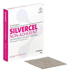 Systagenix Wound Management Silver Alginate Dressing Silvercel™ 4-1/2 X 4-1/2 Inch Square Sterile