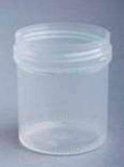 Fisher Scientific Specimen Container with Temperature Strip Samco™ Wide-Mouth Bio-Tite™ 53 mm Opening Polypropylene 90 mL (3 oz.) Screw Cap Sterile