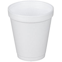 RJ Schinner Co Drinking Cup Dart® 8 oz. White Styrofoam Disposable
