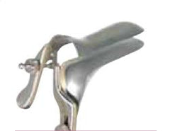 Medgyn Products Vaginal Speculum MedGyn Weisman-Graves NonSterile Surgical Grade Stainless Steel X-Large Right Side Open Reusable Without Light Source Capability - M-714246-1227 - Each