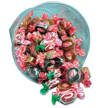 Office Snax® Goetze's Caramel Creams, Lt and Dark Caramel Candy, One 24 oz Bowl