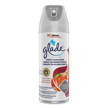 Glade® Air Freshener, Super Fresh Scent, 13.8 oz Aerosol, 12/Carton