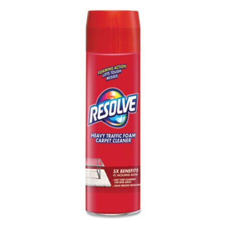 Resolve® Foam Carpet Cleaner, Foam, 22 oz Aerosol Spray