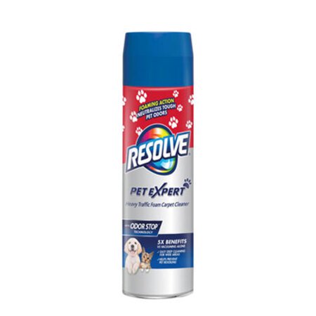 Resolve® Pet High Traffic Foam Carpet and Upholstery Cleaner, 22 oz Aerosol Spray