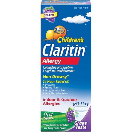 Bayer Children's Allergy Relief Children's Claritin® 5 mg / 5 mL Strength Syrup 4 oz.