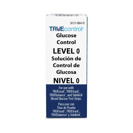 Nipro Diagnostics Blood Glucose Control Solution Truecontrol™ Blood Glucose Testing 3 mL Level 0