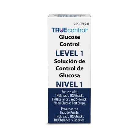 Nipro Diagnostics Blood Glucose Control Solution Truecontrol™ Blood Glucose Testing 3 mL Level 1