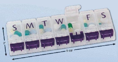 Apothecary Products Pill Organizer Medium 7 Day 1 Dose