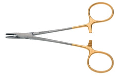 BR Surgical Needle Holder 4-3/4 Inch Length Finger Ring Handle - M-719414-3787 - Each