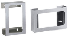Clinton Industries Glove Box Holder Horizontal or Vertical Mounted 3-Box Capacity Silver 3-3/4 X 10 X 15-7/8 Inch Stainless Steel - M-720079-1800 - Each