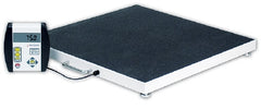 Detecto Scale Bariatric Floor Scale Detecto® Digital LCD Display 800 lbs. Capacity Black AC Adapter / Battery Operated