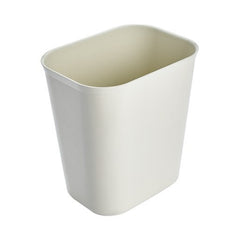 RJ Schinner Co Fire-Resistant Trash Can Rubbermaid® 14 Quart Rectangular Beige Thermoset Polyester Open Top - M-720898-3122 - Each