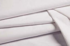 Hospitex / Encompass Group Bed Sheet Regal Touch™ Fitted 36 X 84 X 9 Inch White / Blue Hem Cotton 55% / Polyester 45% Reusable
