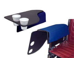 Skil-Care Flip Tray with Cup Holder For Wheelchair