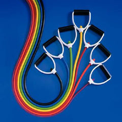 Exercise Resistance Tubing Lifeline® Fitness Cable Black 6 Foot Length R10, X-Heavy Resistance