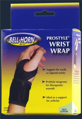 DJO Wrist Support Bell-Horn® Pro Style® Wraparound Neoprene / Terrycloth Left or Right Hand Black One Size Fits Most