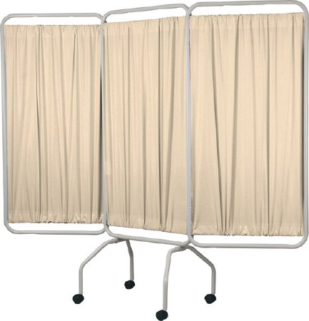 Winco Privacy Screen Privess™ Basic Folding 3-Panel Steel / Vinyl