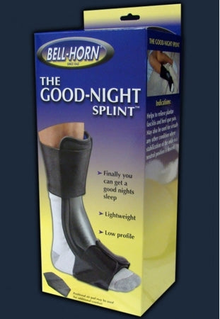 DJO Night Splint Bell-Horn® Good-Night Splint™ Small / Medium Hook and Loop Strap Closure Male 5 to 10 / Female 5 to 9-1/2 Left or Right Foot