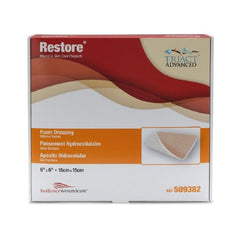 Urgo Medical North America LLC Foam Dressing Restore™ 6 X 6 Inch Square Non-Adhesive without Border Sterile