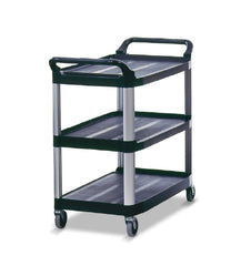 RJ Schinner Co Utility Cart Xtra™ HDPE 40.625 X 20 X 37.8 Inch Black
