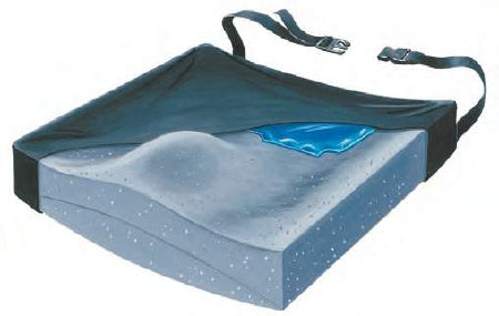 Skil-Care Wedge Seat Cushion Contour Plus 18 W X 16 D X 2 H Inch Foam / Gel