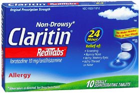Bayer Allergy Relief Claritin® Redi Tabs® 10 mg Strength Tablet 10 per Box