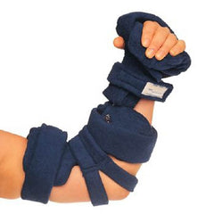 Patterson Medical Supply Elbow/Hand Combination Orthosis Comfy™ Adult 11 to 15 Inch Bicep Circumference / 14-1/2 to 18 Inch Total Length Navy Blue