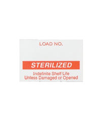 SPS Medical Supply Pre-Printed Label Advisory Label Red Sterile Unless Damaged Or Opened Light Blue Sterilization Label - M-727721-4523 - Box of 10