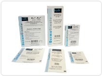 DermaRite Industries Calcium Alginate Dressing DermaGinate® 4 X 8 Inch Rectangle Calcium Alginate Sterile