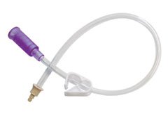 Applied Medical Technologies Straight Connector with Bolus Adapter AMT Mini Classic 12 Inch