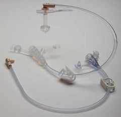 Applied Medical Technologies Straight Connector with Bolus Adapter Mini ONE® 24 Inch, Purple