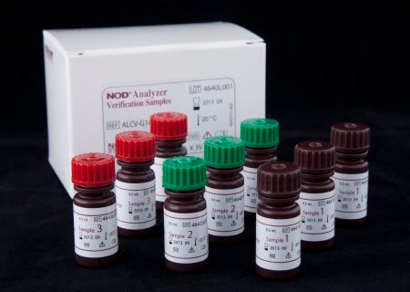 Nova-One Diagnostics Verification Sample Kit NOD® 3 X 3 X 0.5 mL For Piccolo Analyzer Liquid