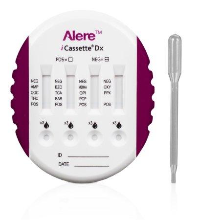 Abbott Rapid Dx North America LLC Drugs of Abuse Test iCassette® Dx 11-Drug Panel AMP, BAR, BZO, COC, MDMA, OPI 300, OXY, PCP, PPX, TCA, THC Urine Sample 25 Tests