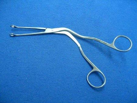 Aesculap Catheter Introducing Forceps Magill 7-1/4 Inch, Pediatric Angled - M-728923-4904 - Each