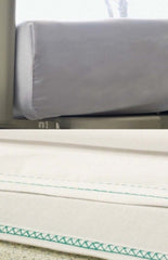 Standard Textile Bed Sheet Versatility Fitted 36 X 83 X 9 Inch White Cotton 35% / Polyester 65% Reusable