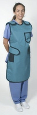 Alimed X-Ray Apron Light Blue Quick Drop Style Large