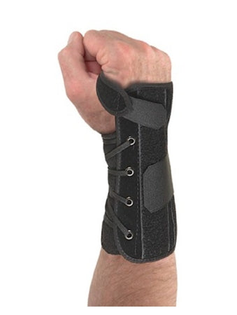 Ossur Wrist / Forearm Brace Ossur® Formfit® Aluminum / Cotton / Polyester Left Hand Black Medium