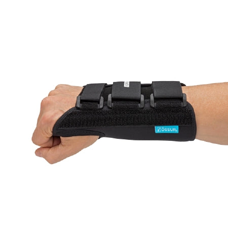 Ossur Wrist / Forearm Brace Ossur® Formfit® Aluminum / Cotton / Polyester Left Hand Black Large