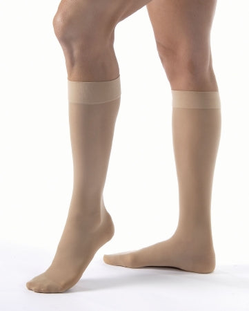 BSN Medical Compression Stocking JOBST® UltraSheer Knee High X-Large / Petite Natural Closed Toe