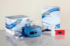 Pari Vios® LC® Sprint Compressor Nebulizer System Small Volume 8 mL Medication Cup Universal Mouthpiece Delivery