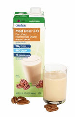 Hormel Food Sales Oral Supplement Med Pass® 2.0 Butter Pecan Flavor Ready to Use 32 oz. Carton