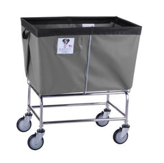 R & B Wire Products Elevated Basket Truck 60 lbs. Weight Capacity Zinc Plated Steel 5 Inch Clean Wheel System™ Casters - M-730834-3883 - Each