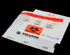 Fisher Scientific Dry Ice Transport Pouch SAF T PAK Inner 8-1/2 X 10-1/2 Inch, Outer 7-1/2 X 9-1/2 Inch