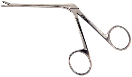 BR Surgical Ear Forceps BR Surgical Hartmann 3-1/4 Inch Length Surgical Grade Stainless Steel NonSterile NonLocking Finger Ring Handle Straight Duckbill Jaws - M-731049-1251 - Each