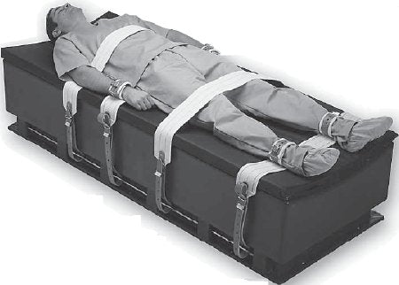 Humane Restraint Locking Bed Ankle Restraint Humane Restraint L-300 Lock 1-Strap