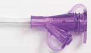 Applied Medical Technologies Straight Feeding Set with Y-Port MIC-Key 2 Inch Tube, Right Angle