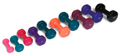 Hausmann Industries Dumbbell Set 6 Piece Set 1 lbs. / 2 lbs. / 3 lbs.