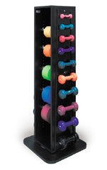 Rotating Weight Rack 20 W X 55 X H X 20 D