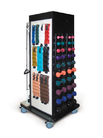 Hausmann Industries Accessorized Exercise / Rack Station 37 D X 32 W X 74 H Inch