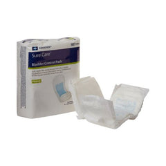 Cardinal Bladder Control Pad Sure Care™ 4 X 12-1/2 Inch Heavy Absorbency Polymer Core One Size Fits Most Adult Unisex Disposable - M-731672-4247 - Bag of 16
